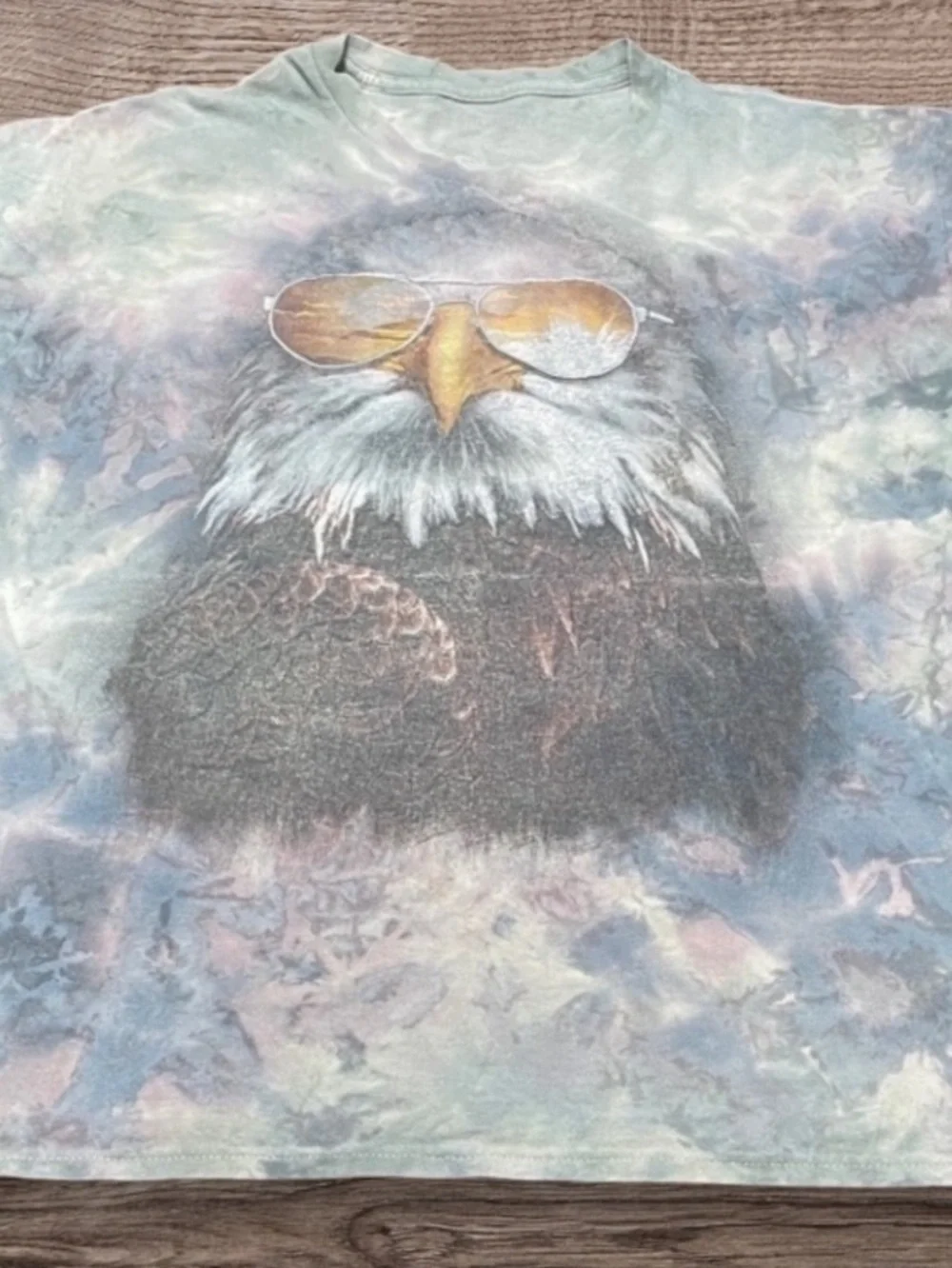 Chemistry Tie-Dye Eagle Graphic Tee